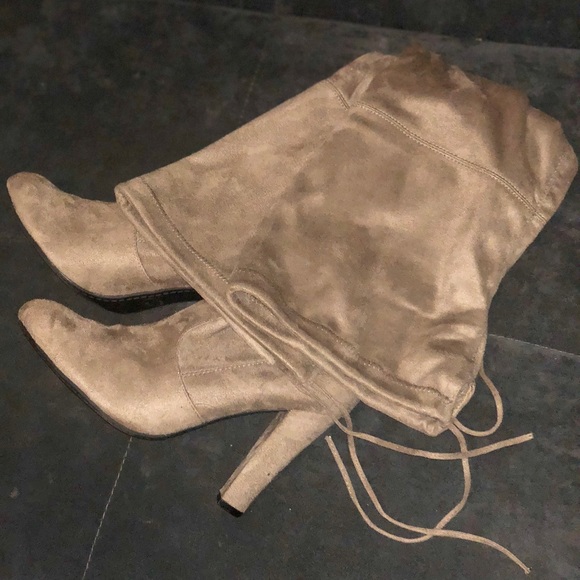 ❌SOLD❌🔥Steve Madden taupe over the knee boot - Picture 6 of 7